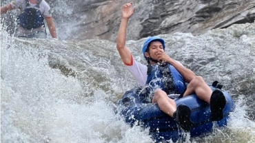 Atividades de Aventura no Salto Corumb&aacute; - Essas atividades s&atilde;o opcionais do Passeio para a Cachoeira Salto Corumb&aacute;